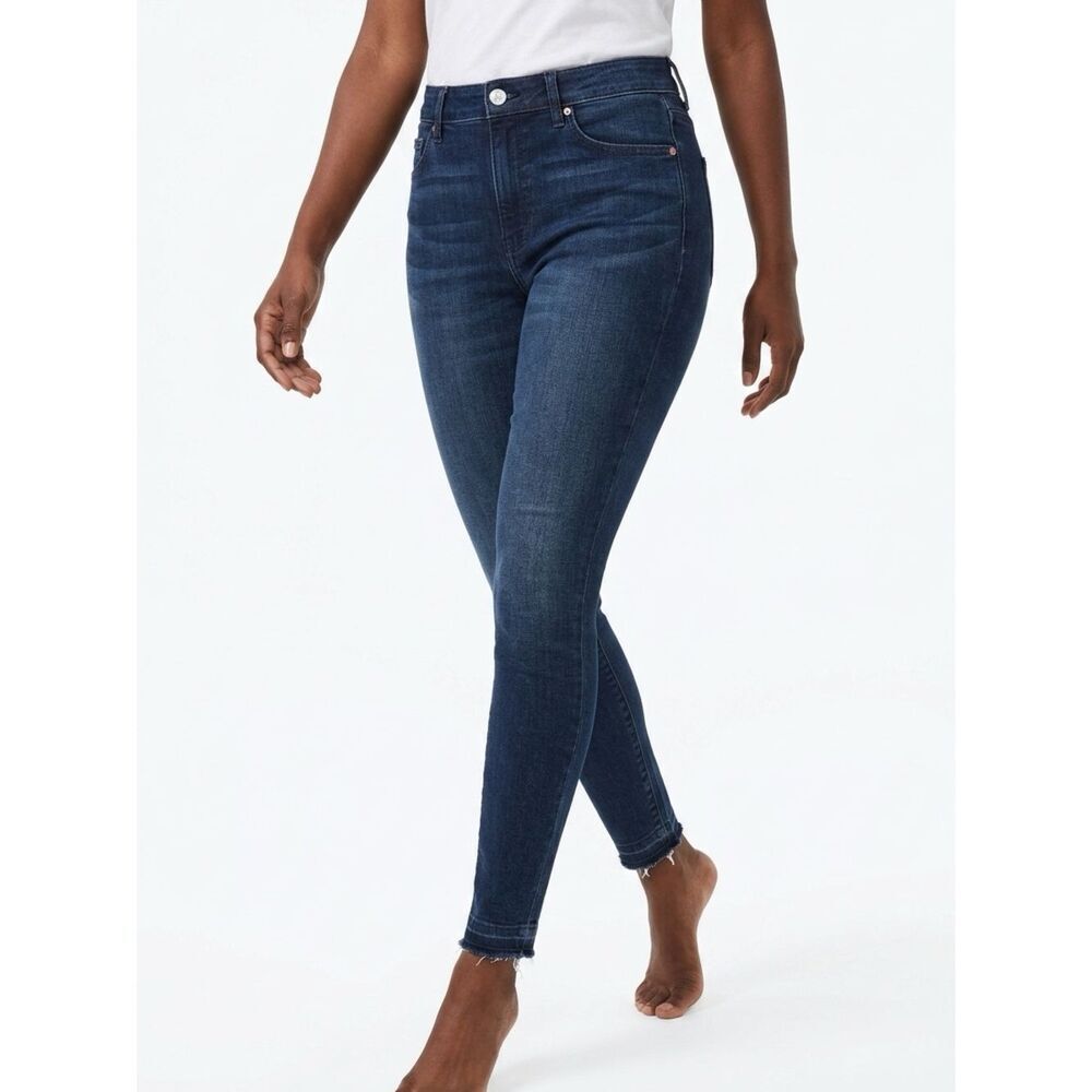 EXPRESS | Skinny High Rise Dark Wash Denim Jeans Women’s Size 8 Short